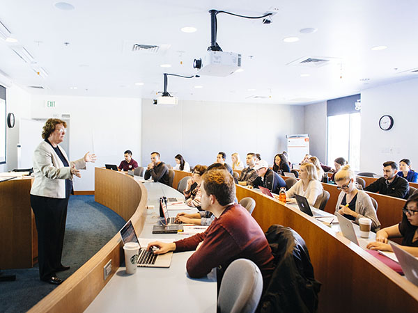 Students in class